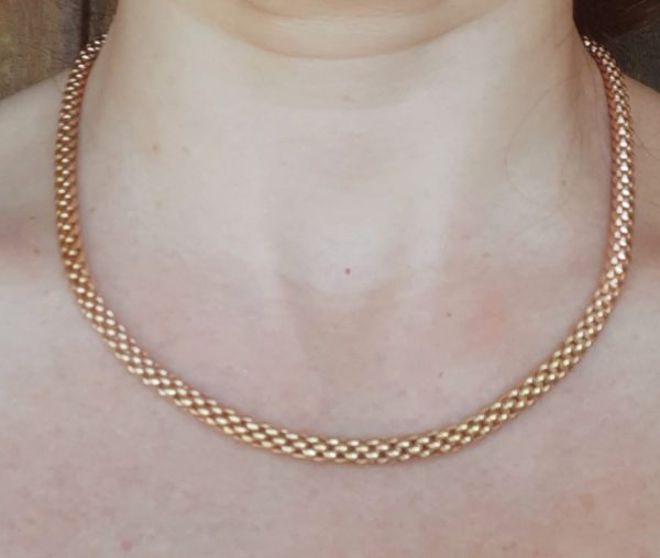 Colar 18k em ouro rosé - Image 4