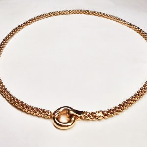 Colar 18k em ouro rosé